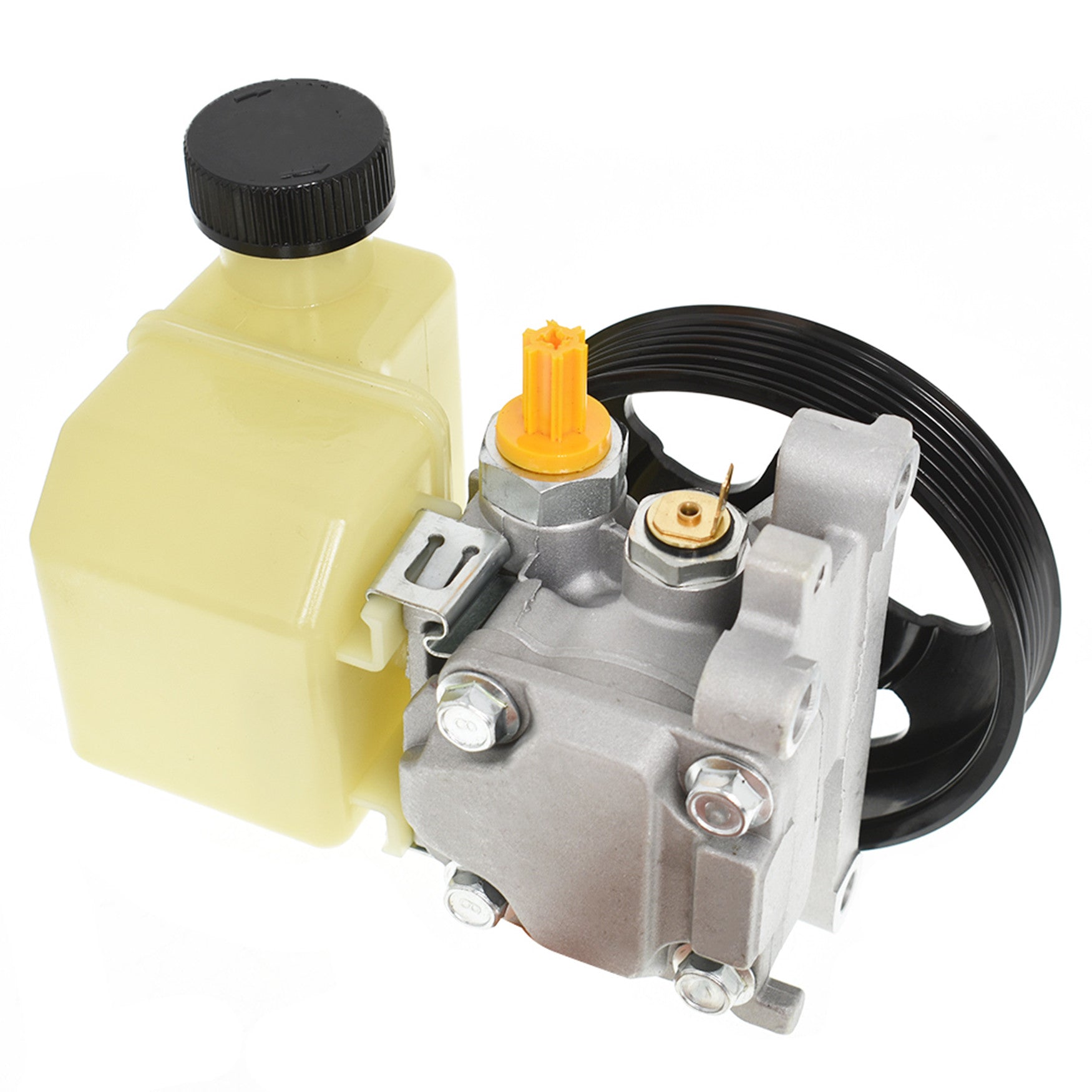 TOPPARTZ Power Steering Pump w/ Pulley w/ Reservoir for Mazda 6 l4 2.3L V6 3.0L AA121-162