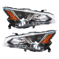 Projector Headlights For 2019-2020 Nissan Altima Halogen Headlamps Right & Left