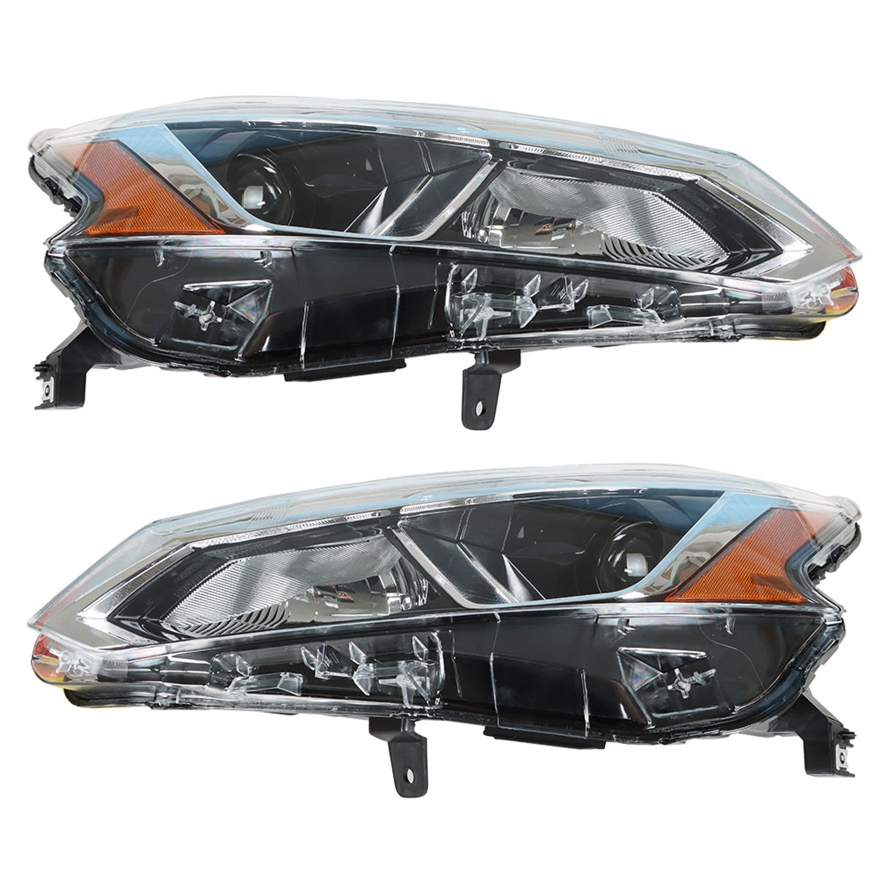 Projector Headlights For 2019-2020 Nissan Altima Halogen Headlamps Right & Left