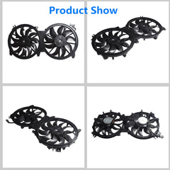 Radiator + AC Condenser Cooling Fan For 07-18 Altima Sedan 16-18 Maxima 620-453