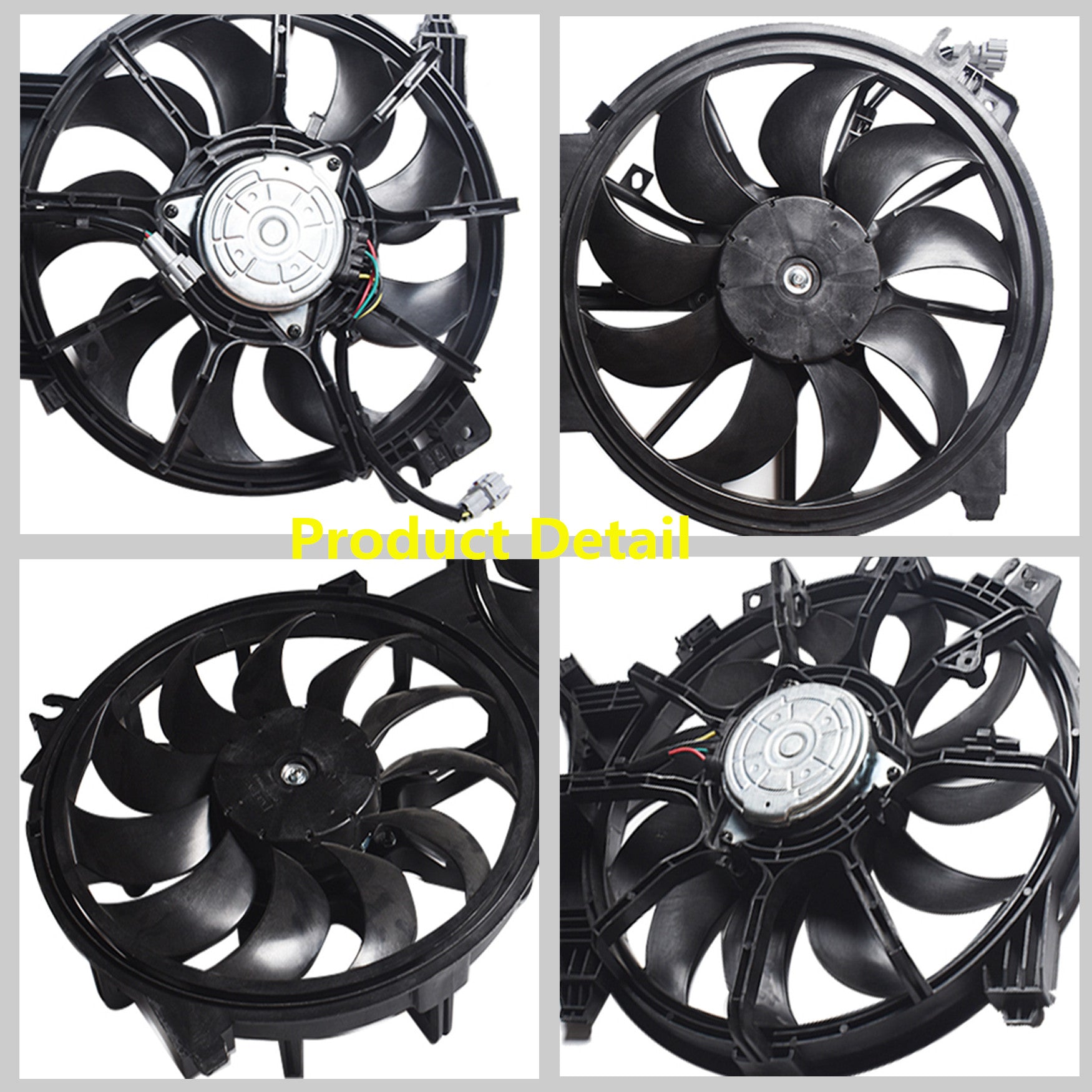 Radiator + AC Condenser Cooling Fan For 07-18 Altima Sedan 16-18 Maxima 620-453