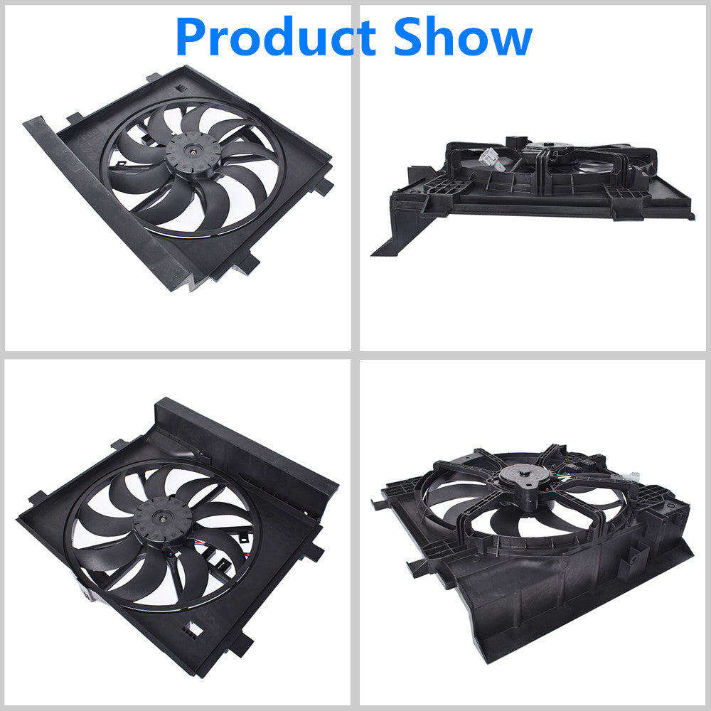 Radiator And Condenser Fan Fit For 2013-2018 Nissan Sentra  NI3115146