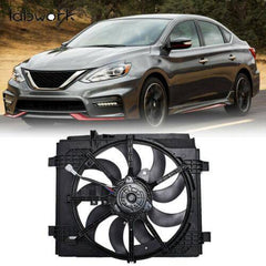 Radiator And Condenser Fan Fit For 2013-2018 Nissan Sentra  NI3115146