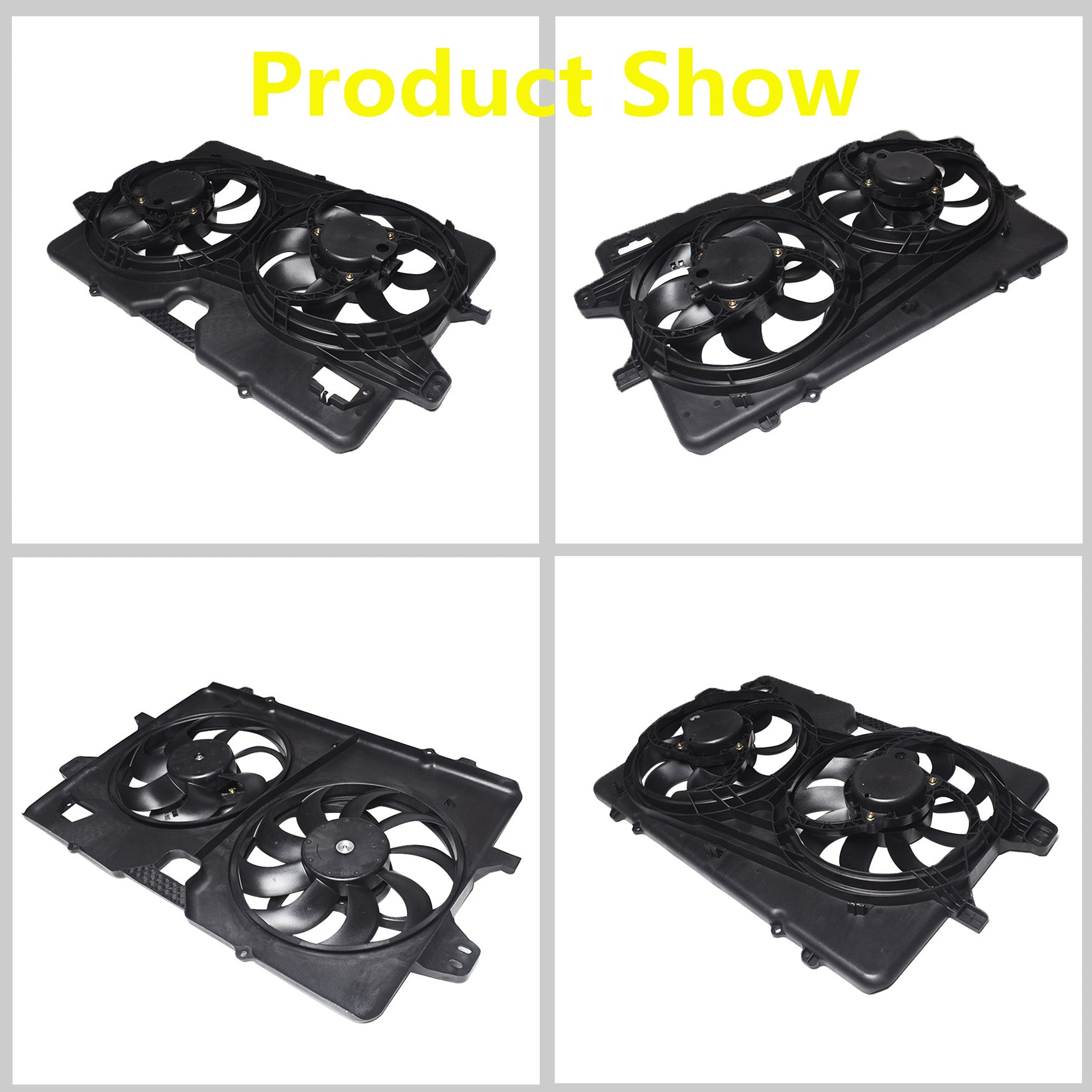 Radiator And Condenser Fan For Ford Escape Mercury Mariner FO3115182 FA70593