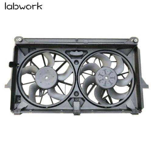 Radiator And Condenser Fan For GMC Sierra 2500 HD Chevrolet GM3115212 TYC622230