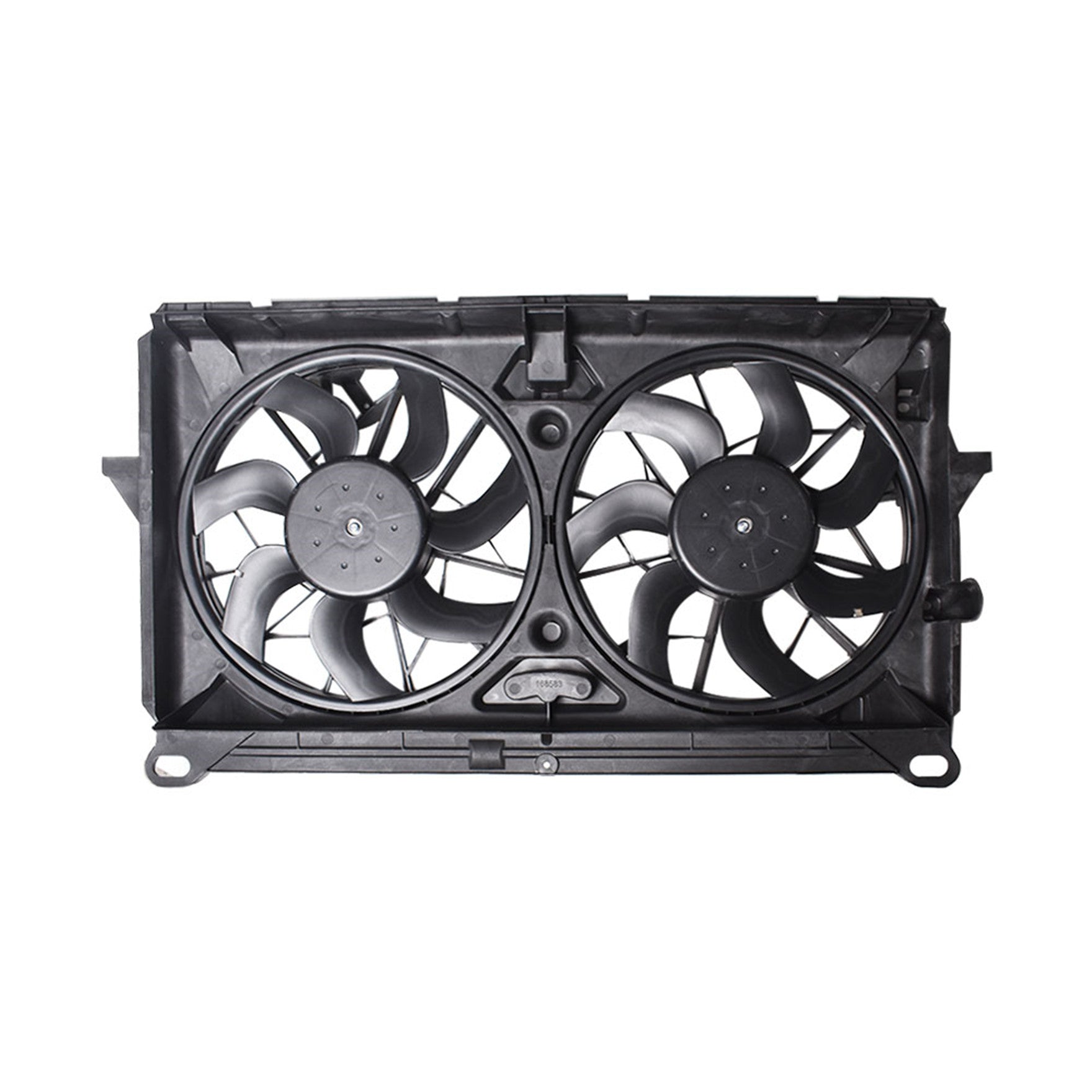 Radiator And Condenser Fan For GMC Sierra 2500 HD Chevrolet GM3115212 TYC622230