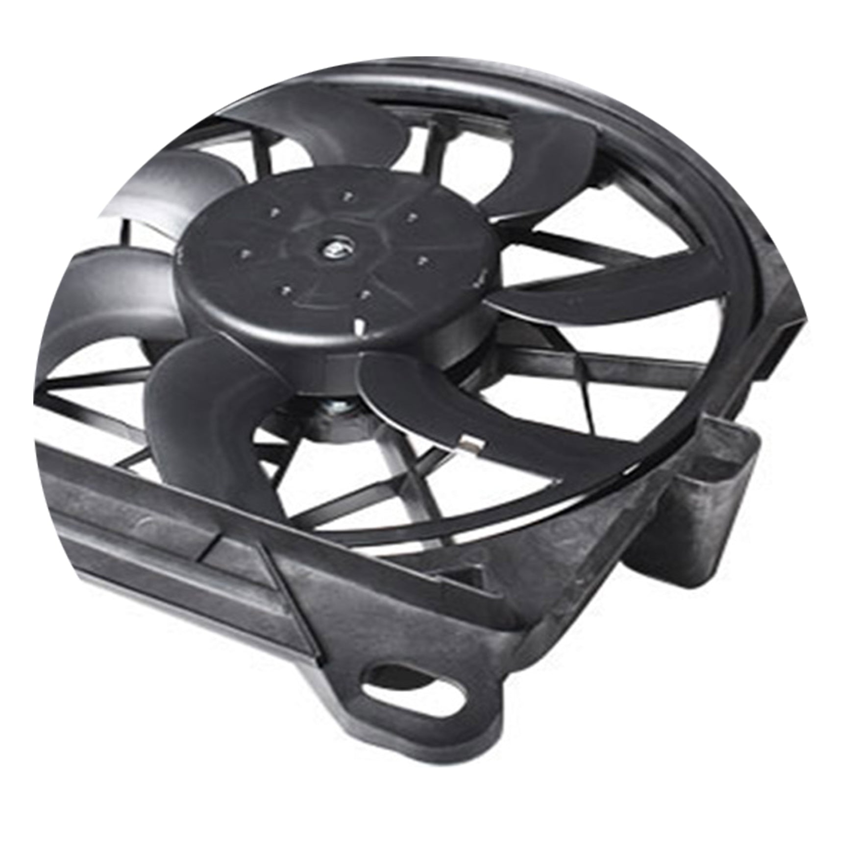 Radiator And Condenser Fan For GMC Sierra 2500 HD Chevrolet GM3115212 TYC622230