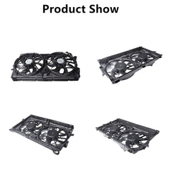 Radiator And Condenser Fan For GMC Sierra 2500 HD Chevrolet GM3115212 TYC622230