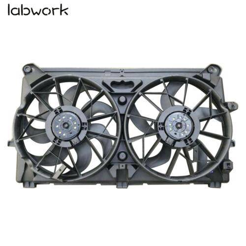Radiator And Condenser Fan For GMC Sierra 2500 HD Chevrolet GM3115212 TYC622230