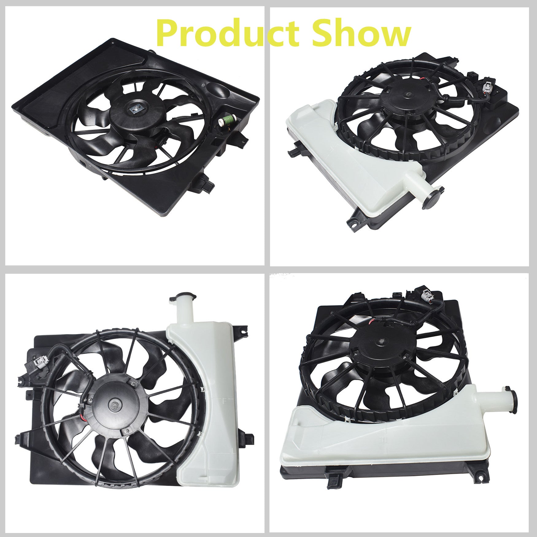 Radiator And Condenser Fan For Hyundai Elantra Kia Forte HY3115152 TYC623510