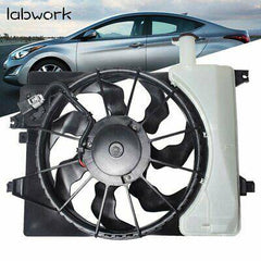 Radiator And Condenser Fan For Hyundai Elantra Kia Forte HY3115152 TYC623510