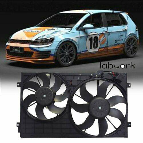 Radiator Cooling Dual Fan For VW Beetle Golf Jetta Rabbit VW3120100