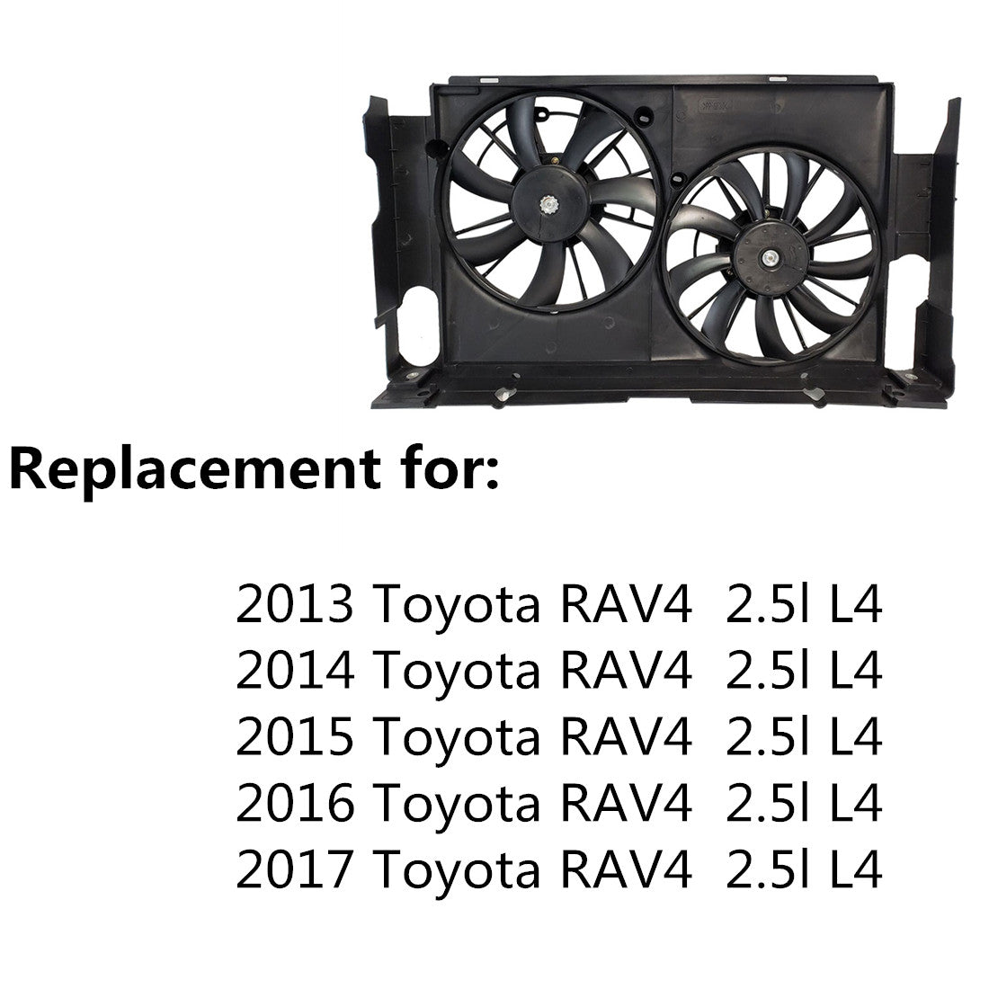 Radiator Cooling Fan Assembly Fit For TOYOTA RAV-4 2014TO3115177