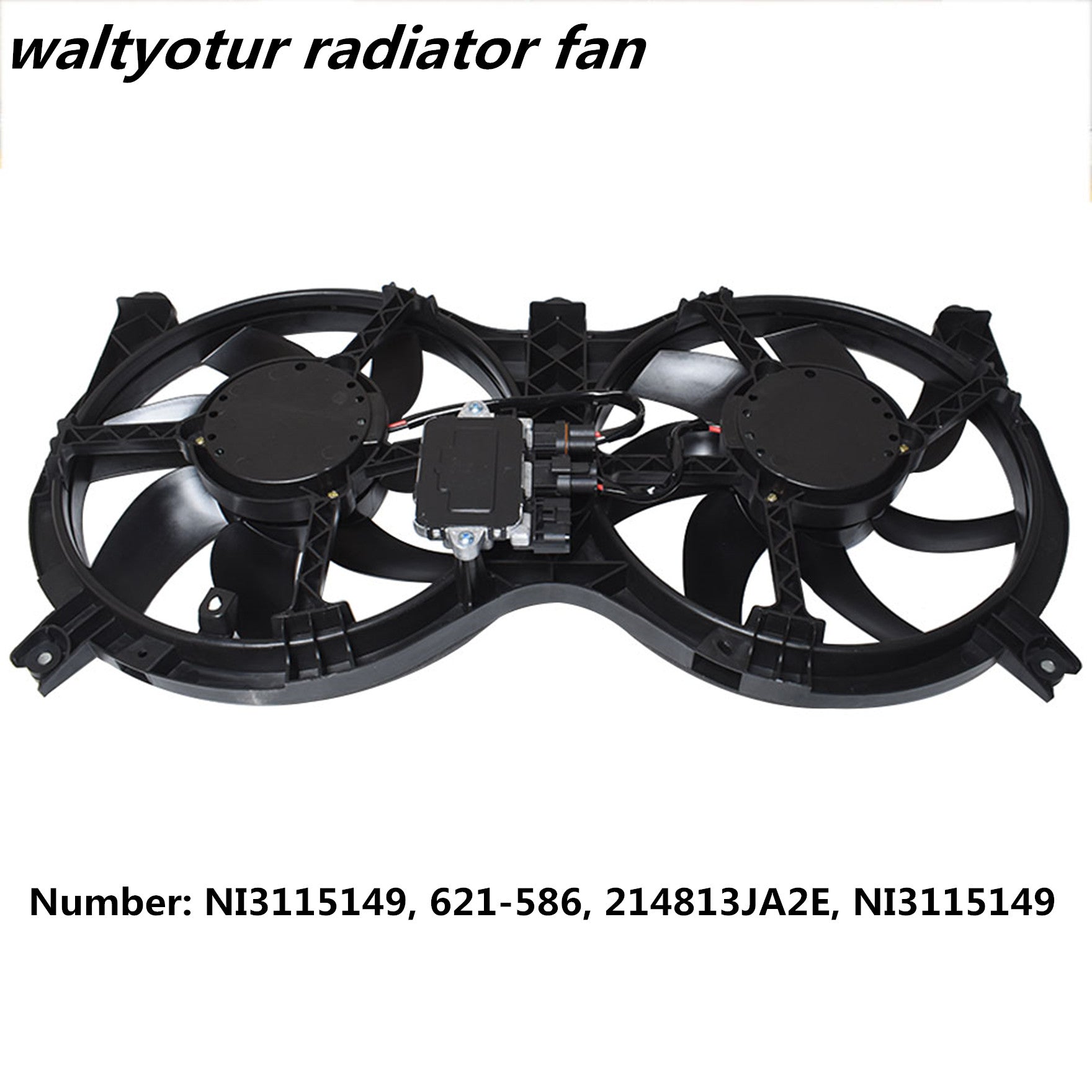 Radiator Cooling Fan For 2013-17 Nissan Pathfinder 2013 Infiniti JX35 NI3115149