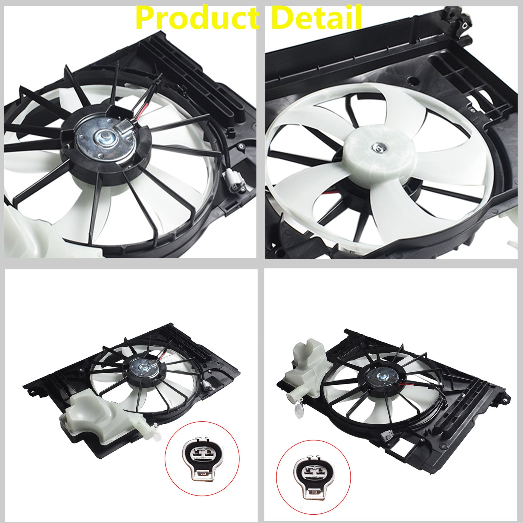 TOPPARTZ Radiator Cooling Fan For 2014-2016 Toyota Corolla 163610T041 1647123030