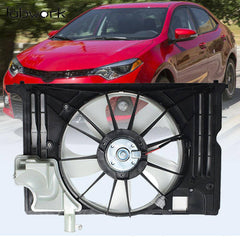TOPPARTZ Radiator Cooling Fan For 2014-2016 Toyota Corolla 163610T041 1647123030