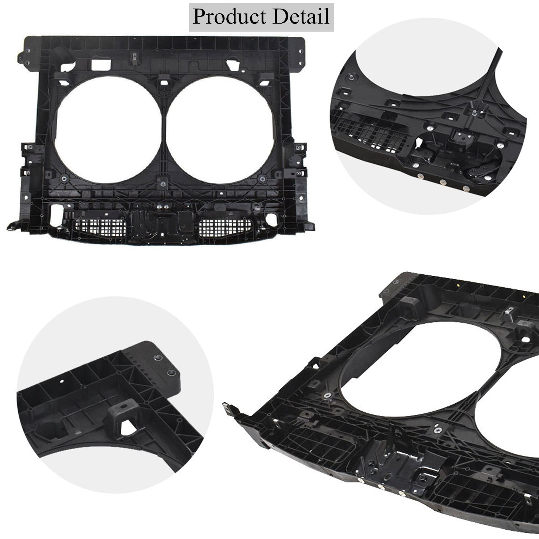 TOPPARTZ Radiator Support For 2013-2015 Nissan Pathfinder Black 625003JA0B