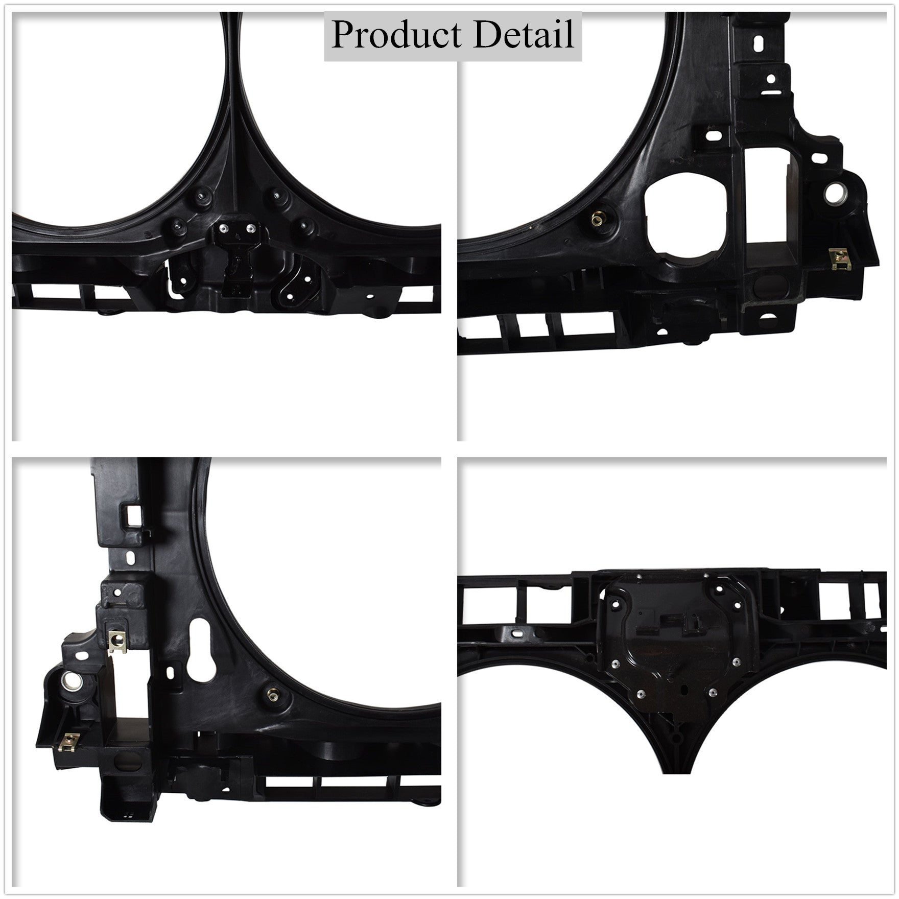 Radiator Support For 2013-2016 Nissan Altima 2016 Maxima Assembly Black