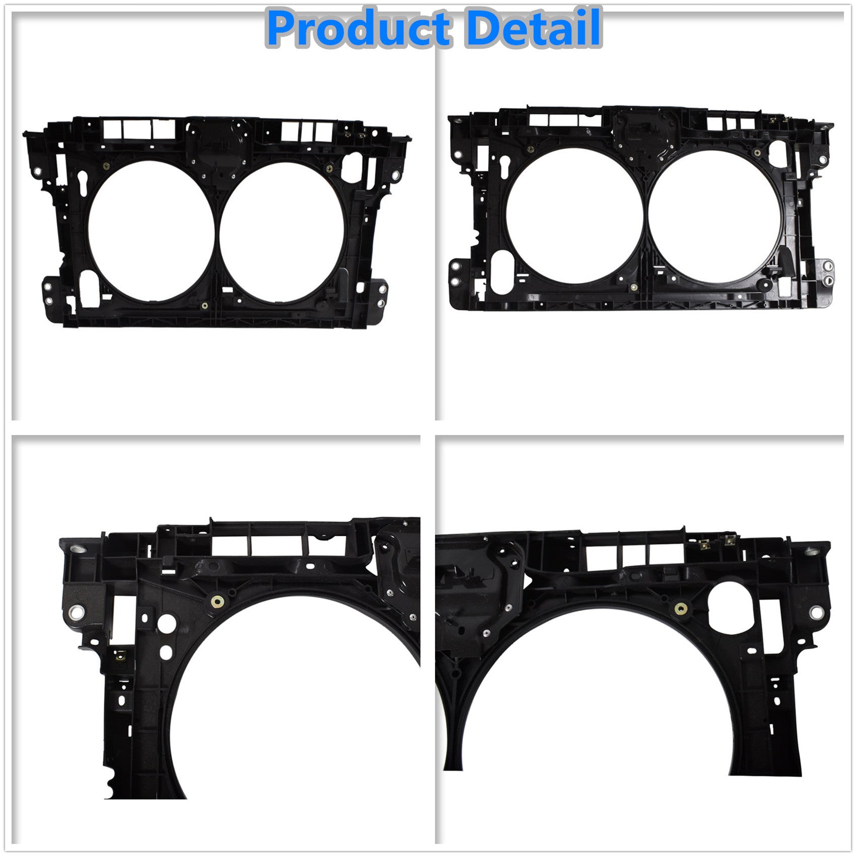 Radiator Support For 2013-2016 Nissan Altima 2016 Maxima Assembly Black