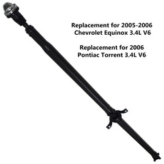 Rear Drive Shaft Prop Shaft Assembly for 2005-2006 Chevrolet Equinox 3.4L V6