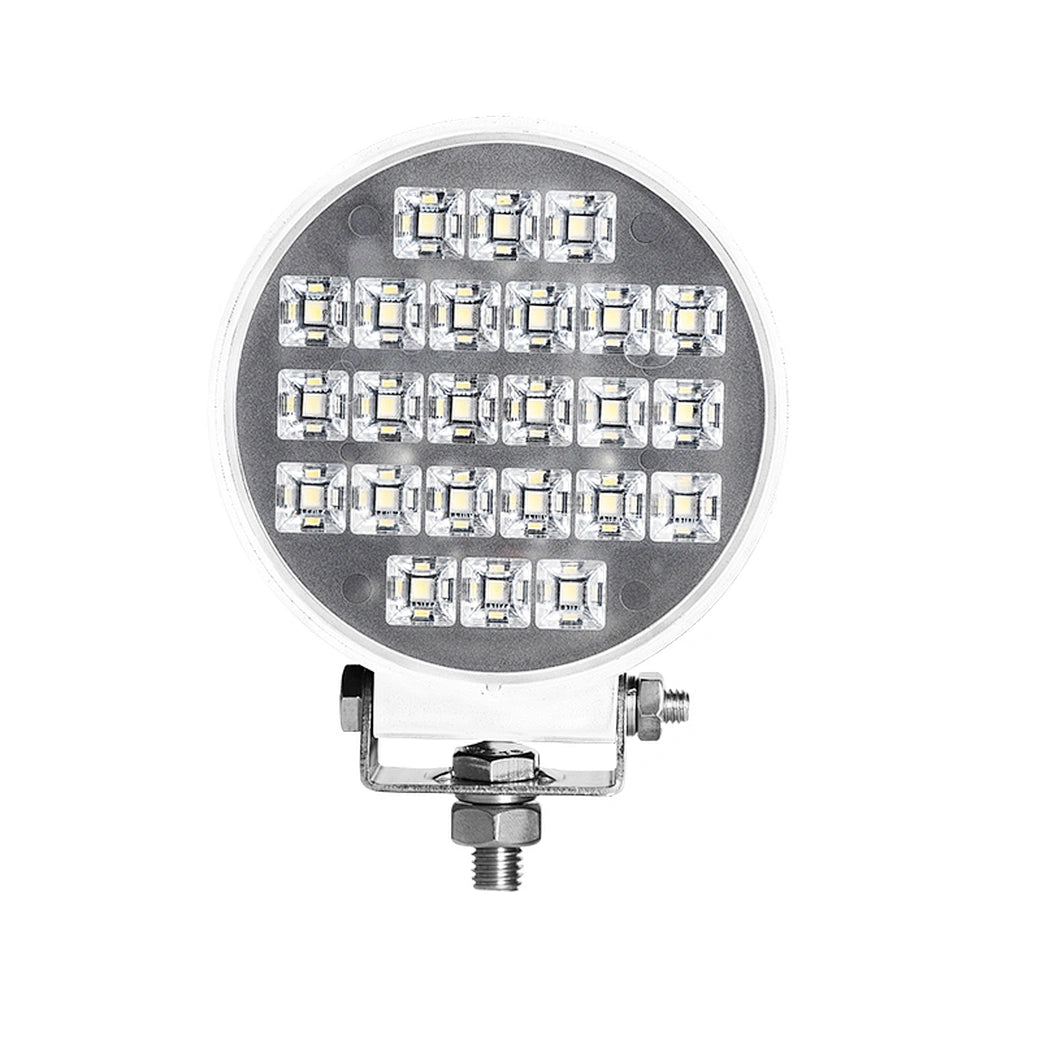 LED Light for Work|4'' 24W|PC Lens|Wide Flood|12V 24V DC