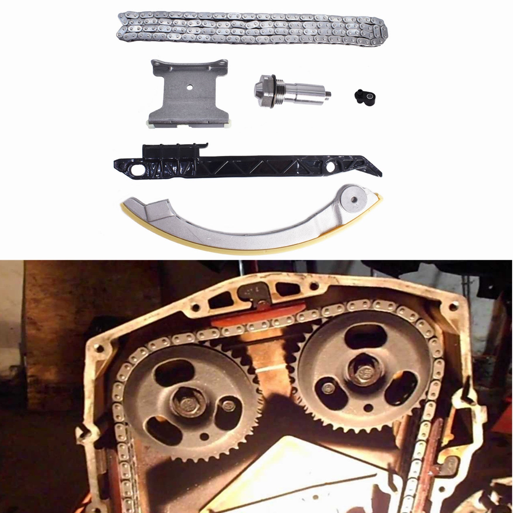 Timing Chain Kit Front For Impala Cavalier Malibu 9-3 Terrain Equinox Cobalt