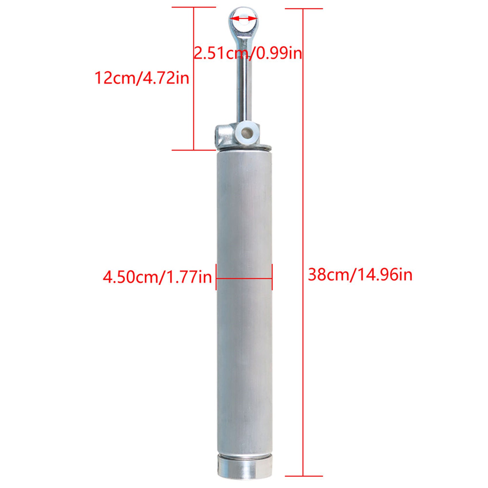 Top Piston Hydraulic Cylinder Aluminum For 1999-2004 Mustang Convertible