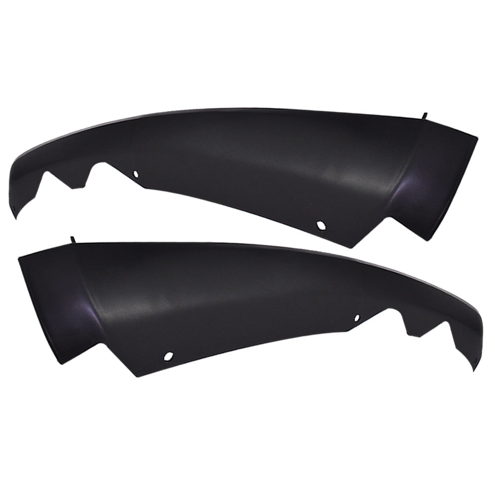 TOPPARTZ Front Bumper Air Dam Deflector Lower Valances Set of 2 Replacement for 2013-2016 Fusion