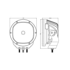7 inch CREE 10W High Power Driving Light