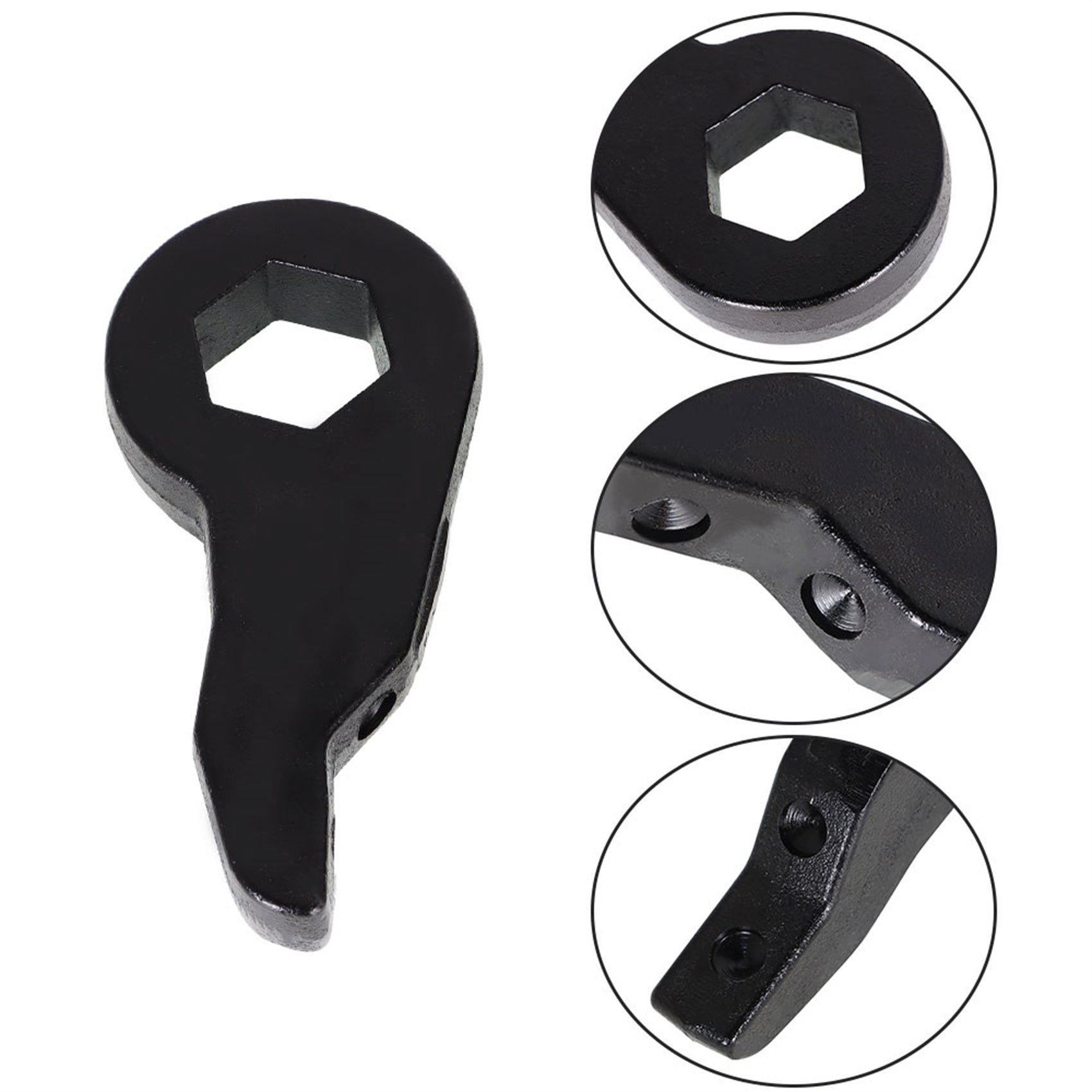 TOPPARTZ Torsion Bar Keys and Shock Extenders 1-3' Adjustable Suspension Leveling Lift Kit Replacement for Chevy Silverado Avalanche GMC Sierra Yukon