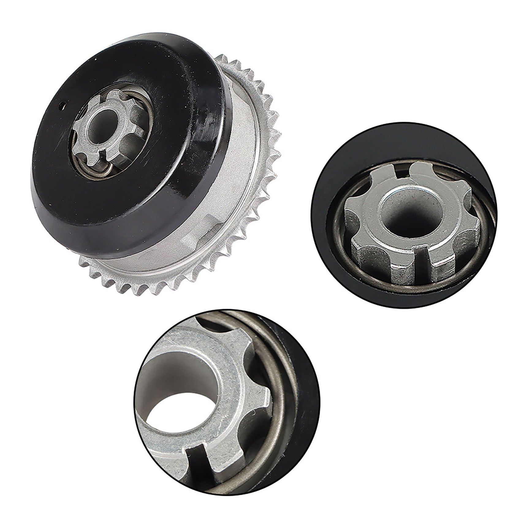 toppartz Camshaft Timing Chain Sprocket 11367583208 11367583207 Replacement for BMW N55 N52 N54