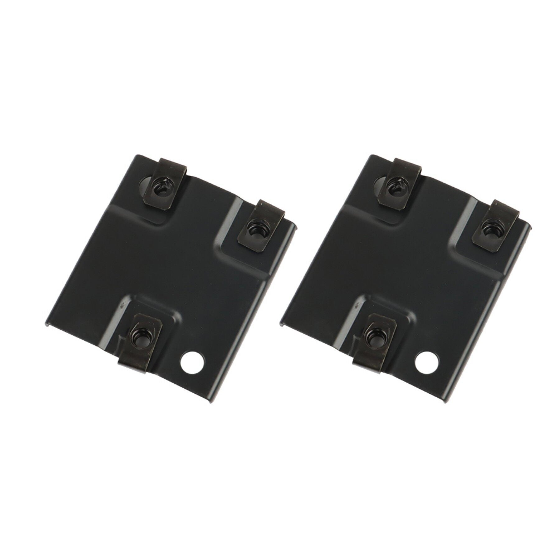 TOPPARTZ 2 PCS Front Bumper Plate Bracket Left and Right Replacement for 2011-2014 Silverado 2500HD 3500HD GM1062105 25996793