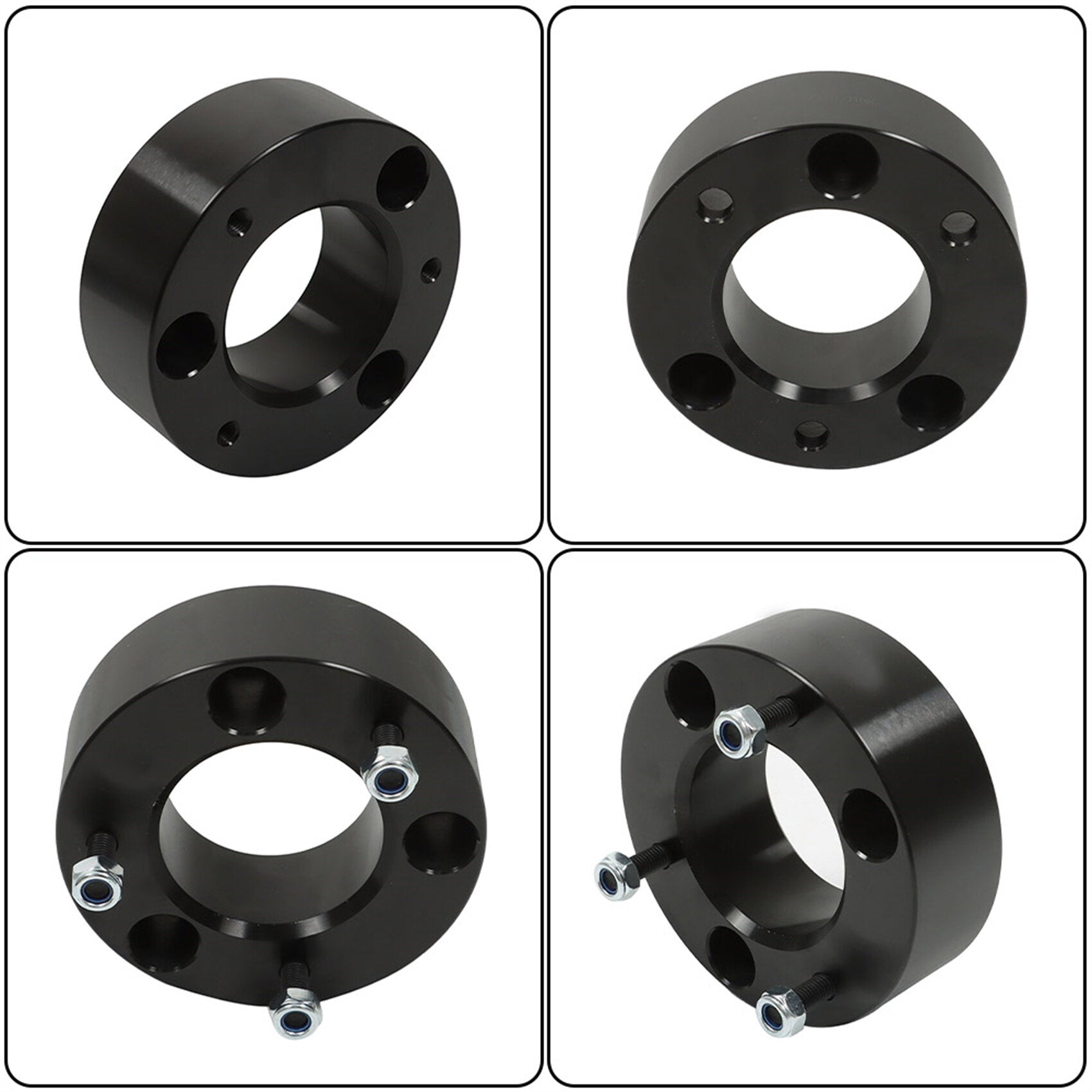 TOPPARTZ 3 Black Front Leveling Lift Kit Replacement for 2004-2014 Ford F150 2WD 4WD