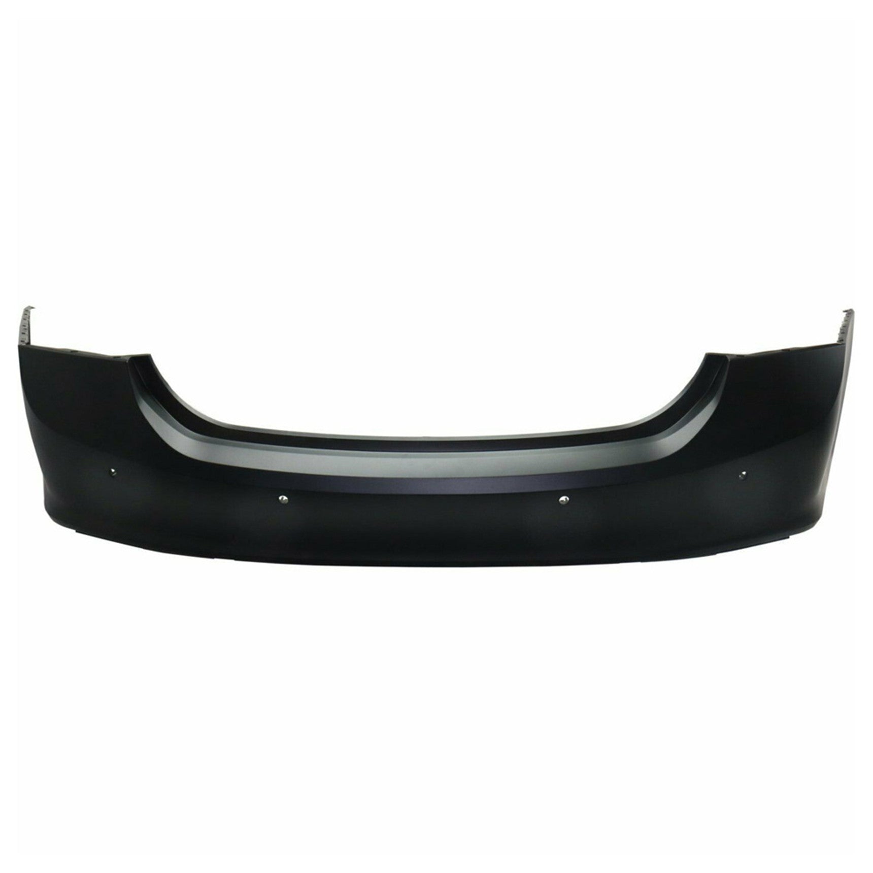 TOPPARTZ-parts Primered Rear Bumper Cover for 2016 2017 2018 Chevy Malibu with Park Assist
