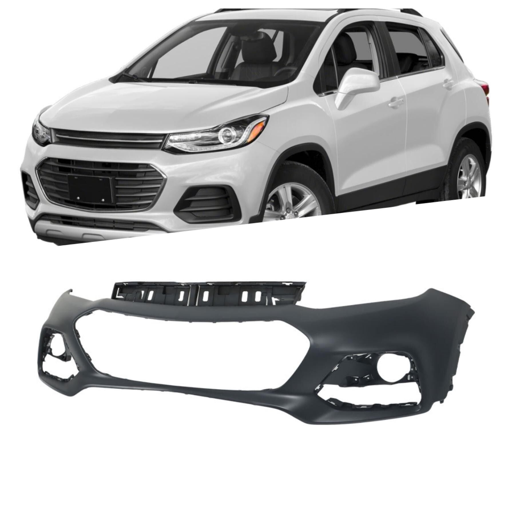 TOPPARTZ Front Upper Bumper Cover Replacement for Trax 2017-2020