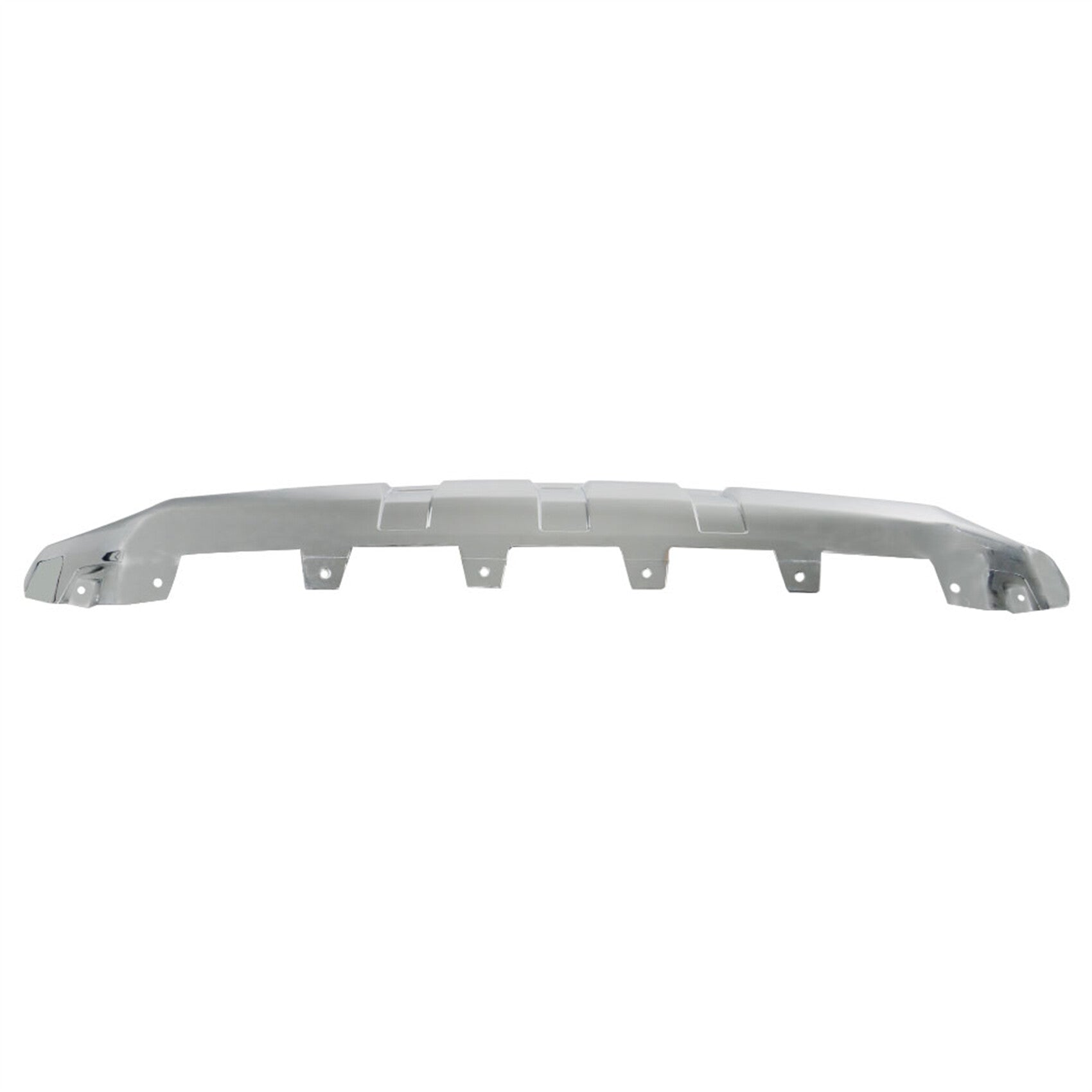 TOPPARTZ Front Bumper Lower Valance Skid Plate Chrome Replacement for 2016-2019 Sierra 1500