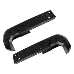 TOPPARTZ Set of 2 Rear Step Bumper Face Bars without Parking Aid Sensor Holes Replacement for 2015-2020 F150 FO1102382