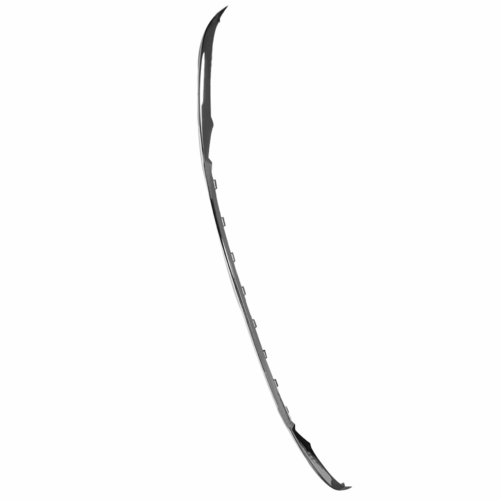TOPPARTZ Chrome Rear Center Bumper Trim Molding Cover Face Bar Replacement for 2016 2017 Honda Accord Except Hybrid HO1144102 71503T2FA51