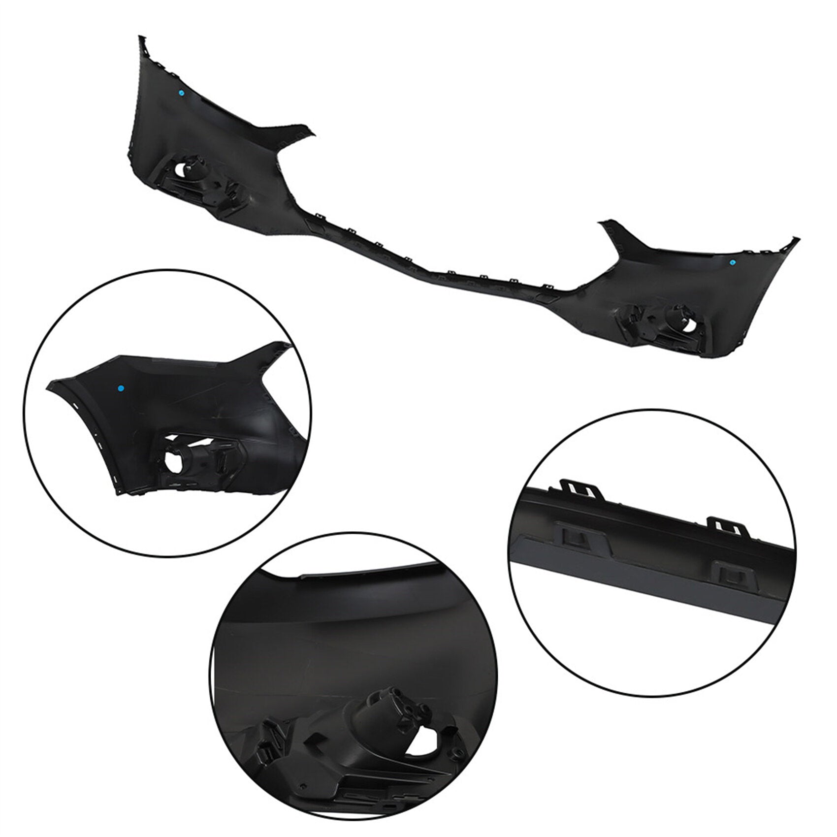 TOPPARTZ Primed Front Upper Bumper Cover Replacement for 2018-2021 Traverse
