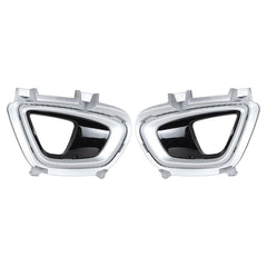TOPPARTZ Fog Lights Assembly Replacement for 2016 2017 2018 Kia Sorento Clear Lens with Front Bumper Bezel Left+Right Side (Passenger & Driver Side)