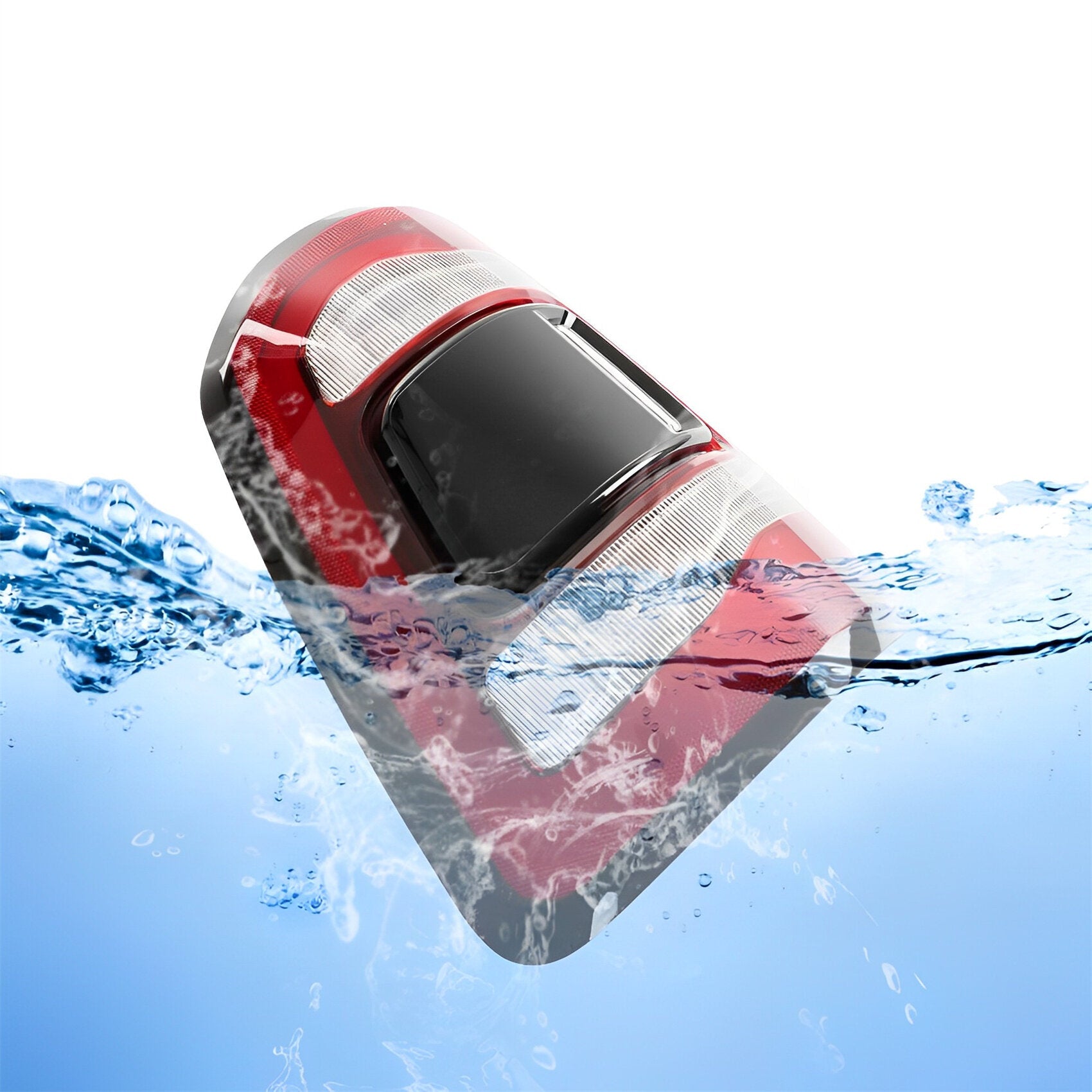 TOPPARTZ Driver Side LED Tail Light Replacement for 2019-2022 Ram 1500 Smoked Brake LH  55112993AD 55112993AB