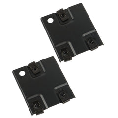 TOPPARTZ 2 PCS Front Bumper Plate Bracket Left and Right Replacement for 2011-2014 Silverado 2500HD 3500HD GM1062105 25996793