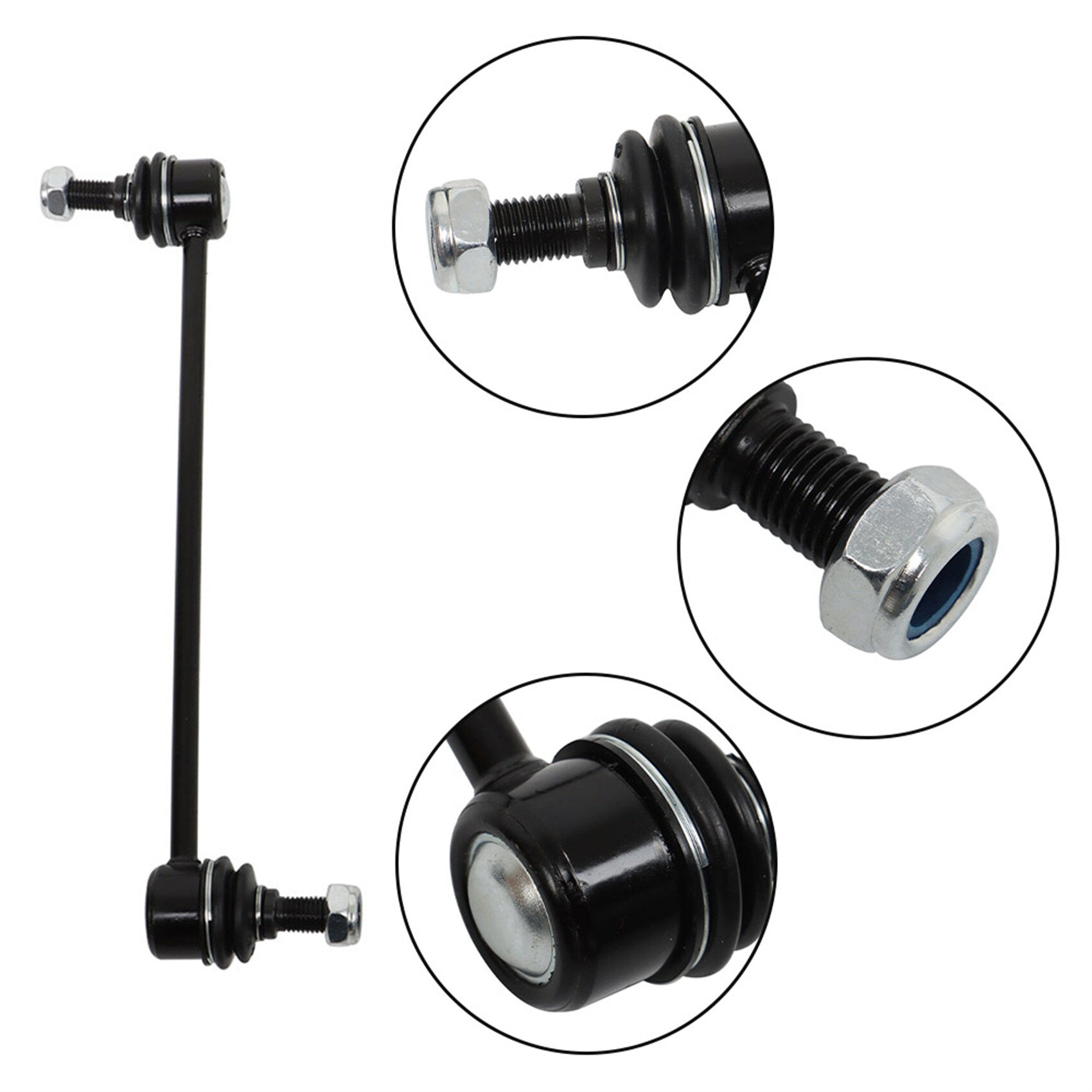 TOPPARTZ Front Lower Control Arm Ball Joint Tie Rod Sway Bars Replacement for Toyota Sienna 2004-2010