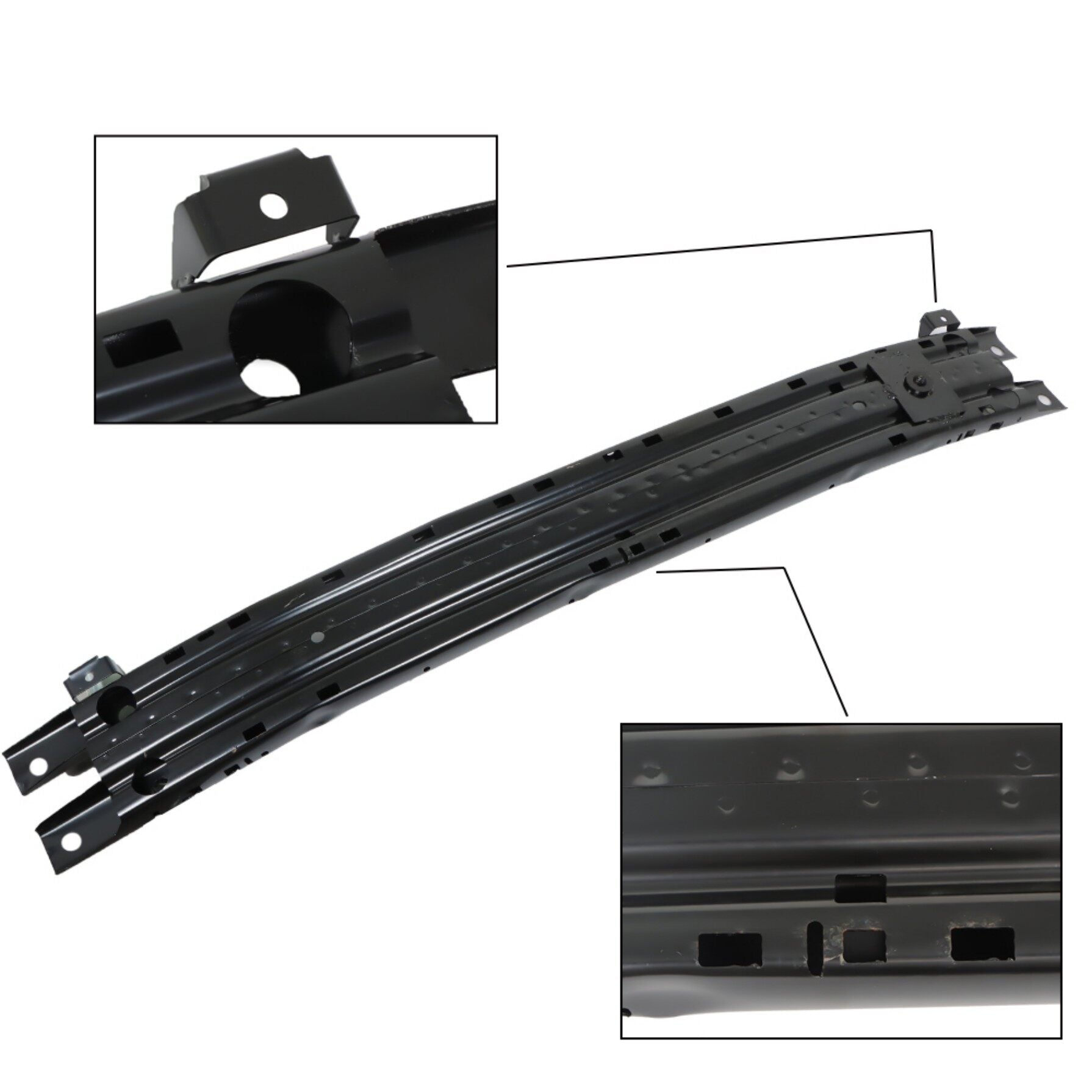 TOPPARTZ Bumper Face Bar Reinforcement Cross Member Front Replacement for 2019-2022 Chevy Blazer 84464976 GM1006704