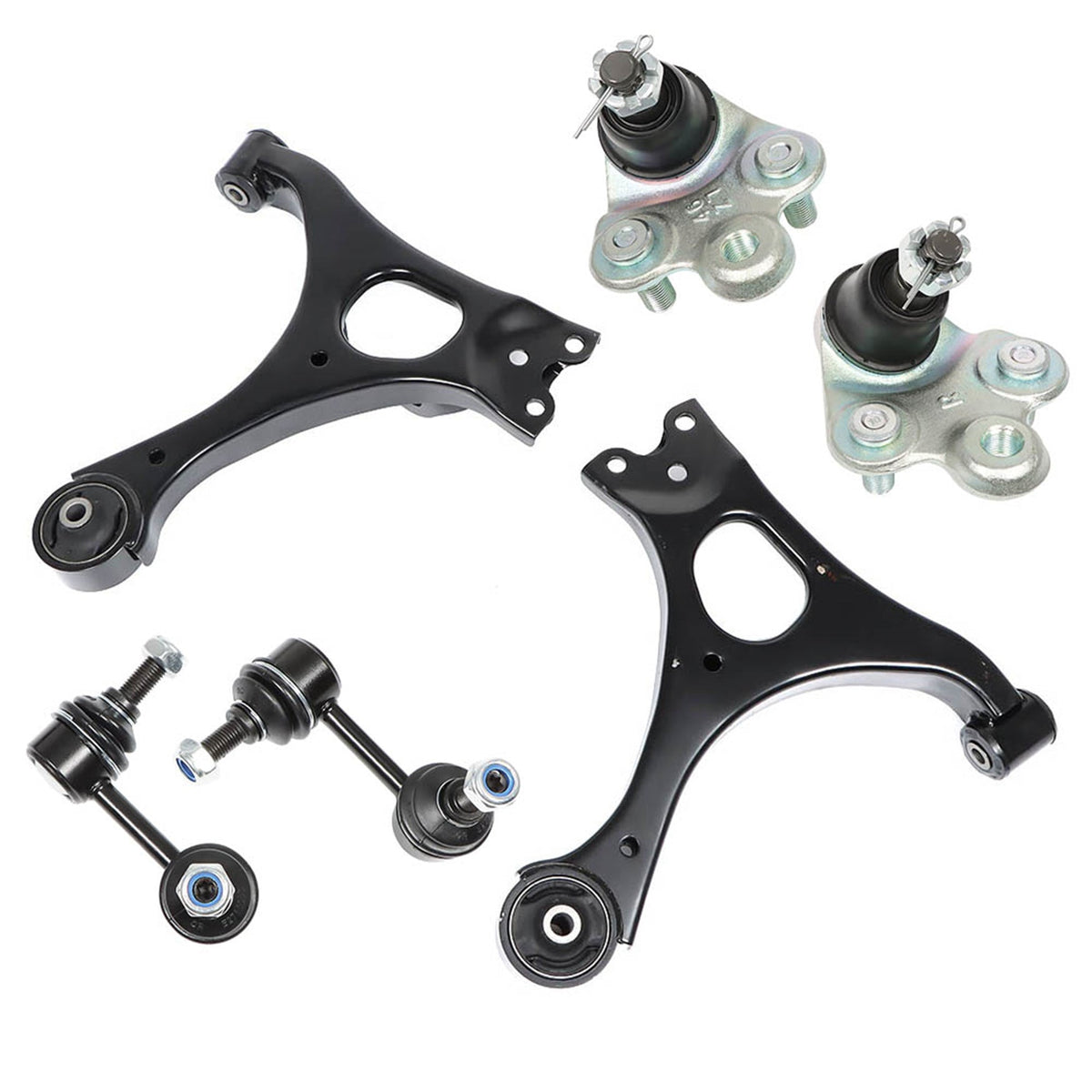 TOPPARTZ Front Lower Control Arm w/Ball Joint Sway Bar Replacement for 2006-2011 Honda Civic Acura K620382