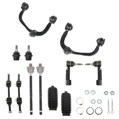 TOPPARTZ 12pc Front Upper Control Arm Tierod Sway Bar Replacement for 2009-2014 Ford F-150