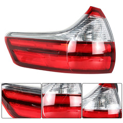 TOPPARTZ Driver Side Outer Tail Light Replacement for 2015-2018 Toyota Sienna Rear Tail Light Brake Lamp Assembly LH Left Side 8156008050 TO2804123