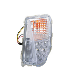 TOPPARTZ DRL LED Fog Lights Assembly 8152147060 Replacement for 2010-2015 Toyota Prius Clear Lens Left Side (Driver Side)