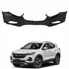 TOPPARTZ Primed Front Bumper Cover Replacement for 2017-2021 Encore with Fog Holes without Sensor Holes
