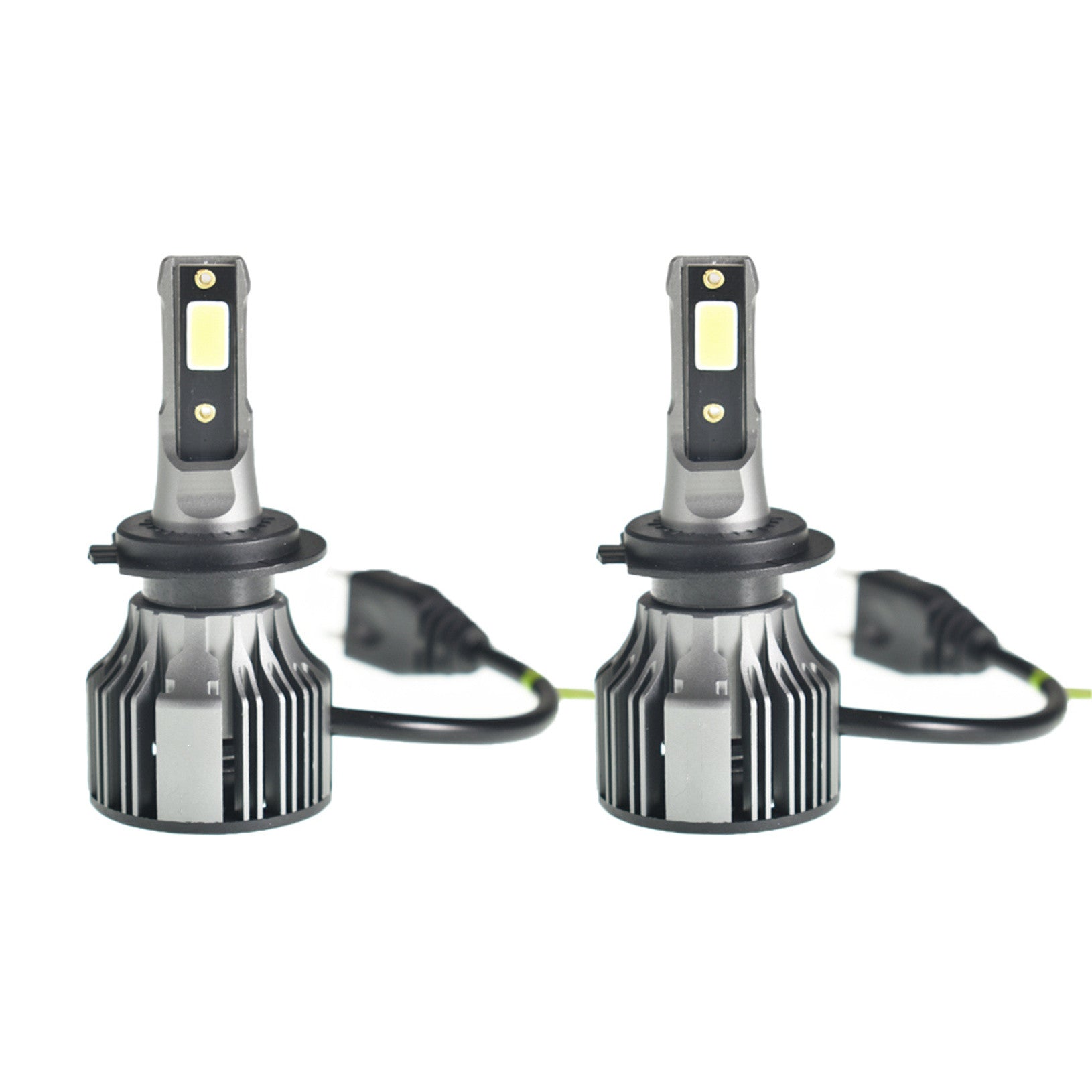 TOPPARTZ 2Pcs H7 LED Headlight Bulbs,72W 10000LM 6000K Cool White Super Bright Auto High Beam/Low Beam LED Headlight Conversion Kit